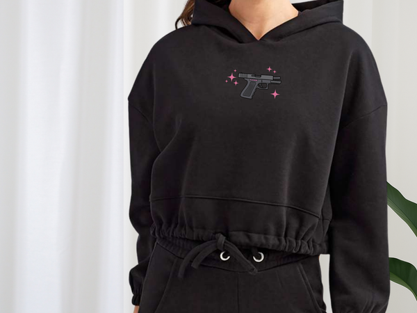 Load My Mags Cropped Hoodie