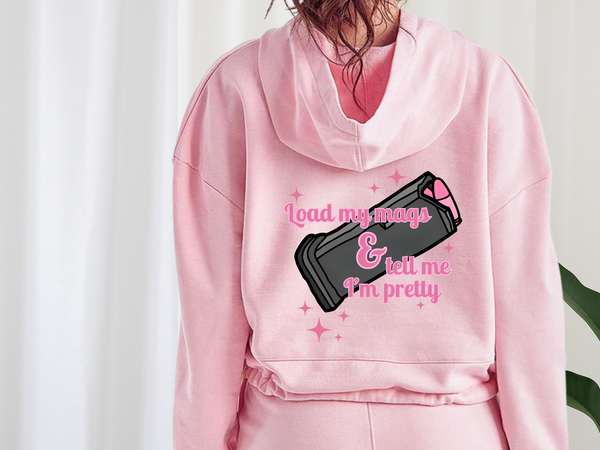 Load My Mags Cropped Hoodie
