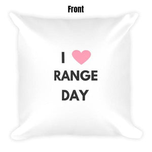 I Heart Range Day Dry Fire Pillow Case