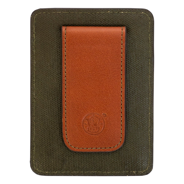 Smith & Wesson Wax Canvas Money Clip