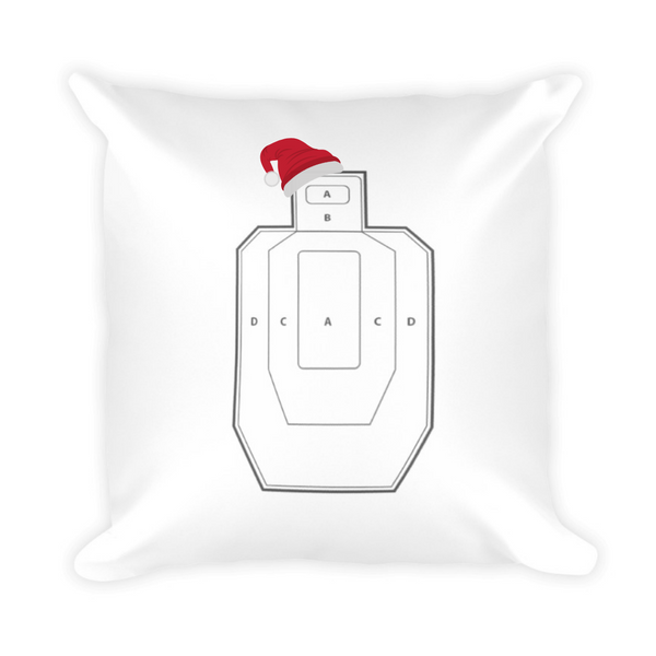Farm House Christmas Dry Fire Pillow
