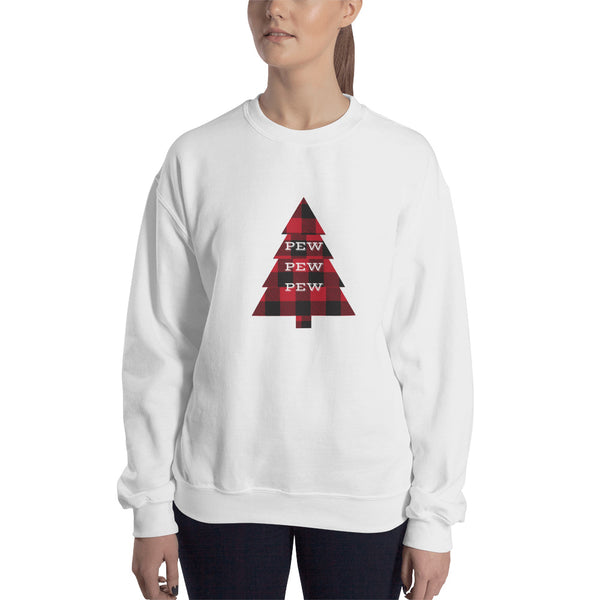 Pew Pew Pew Christmas Sweatshirt