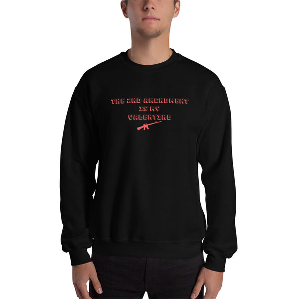 The 2nd Amendment is My Valentine, Men;s Sweatshirt