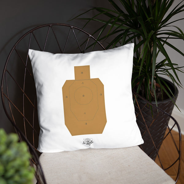 Firearms Stole My Money Dry Fire Pillow, IDPA Style Target