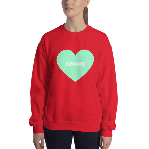 Ammo Love in Mint Sweatshirt