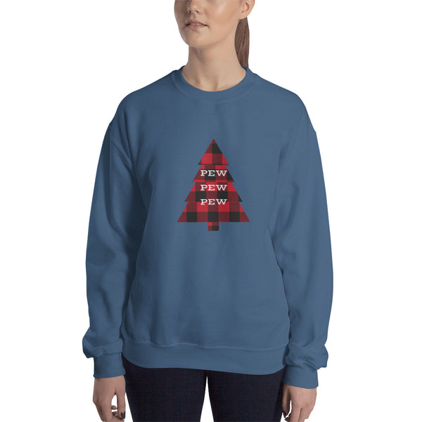 Pew Pew Pew Christmas Sweatshirt