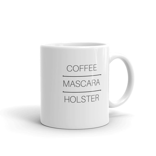 Coffee Mascara Holster Mug