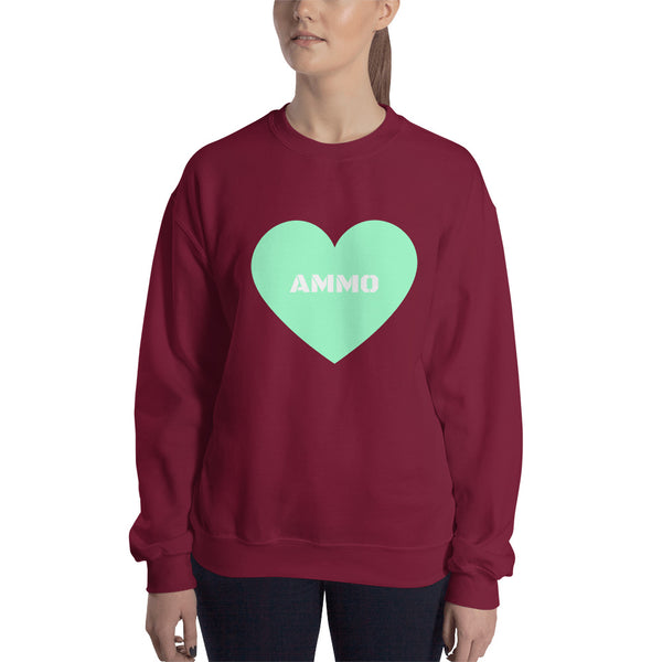 Ammo Love in Mint Sweatshirt