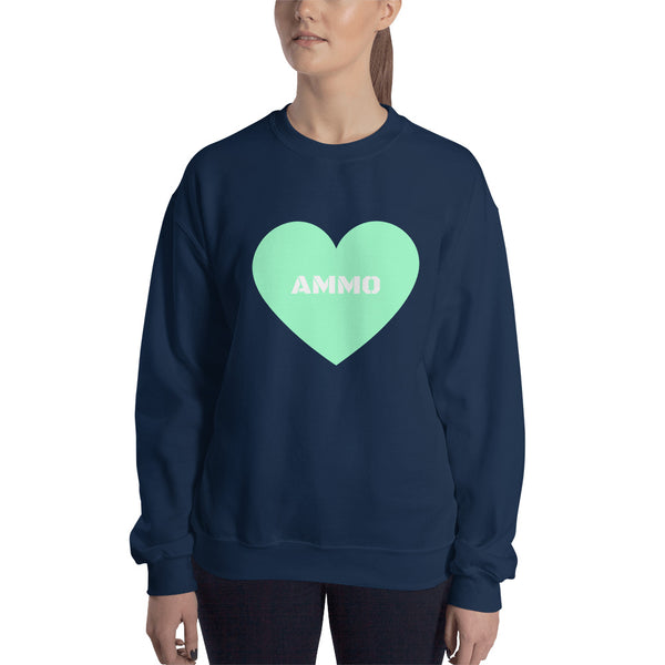 Ammo Love in Mint Sweatshirt