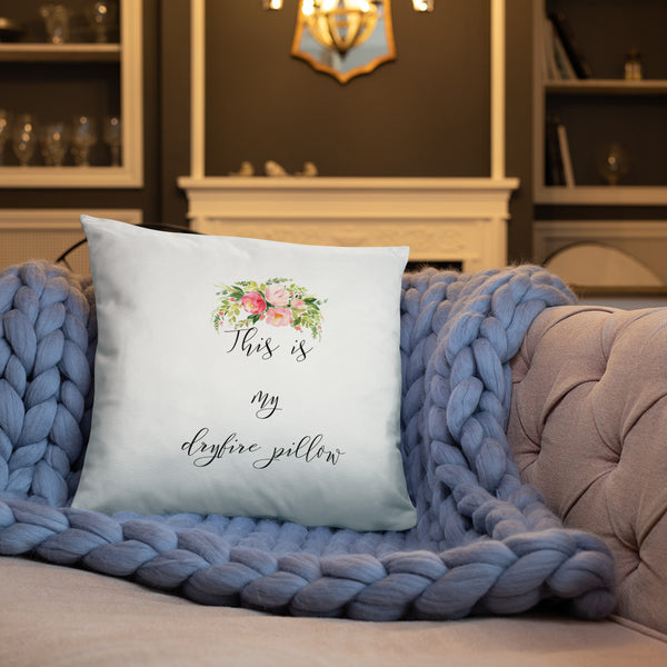 Floral Dry Fire Pillow