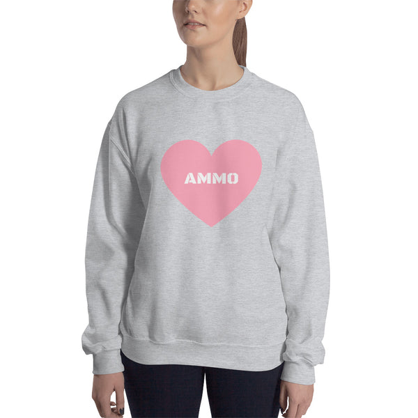 Ammo Love in Pink Sweatshirt