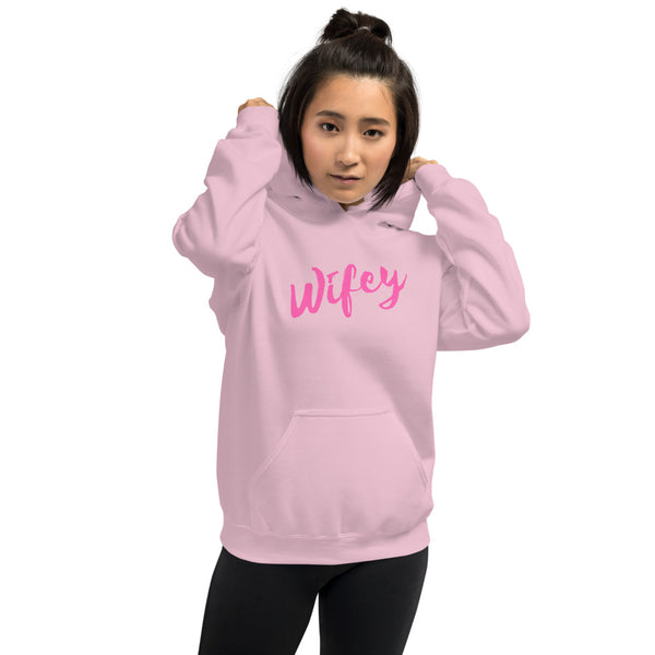 Wifey in Pink, Women's Hoodie