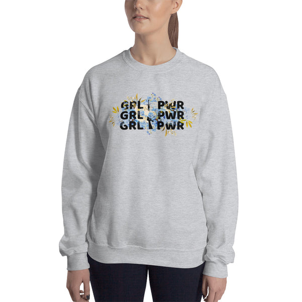 GRL PWR Hydrangeas Sweatshirt