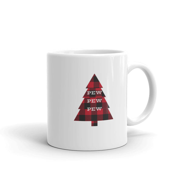 Pew Pew Pew Flannel Mug