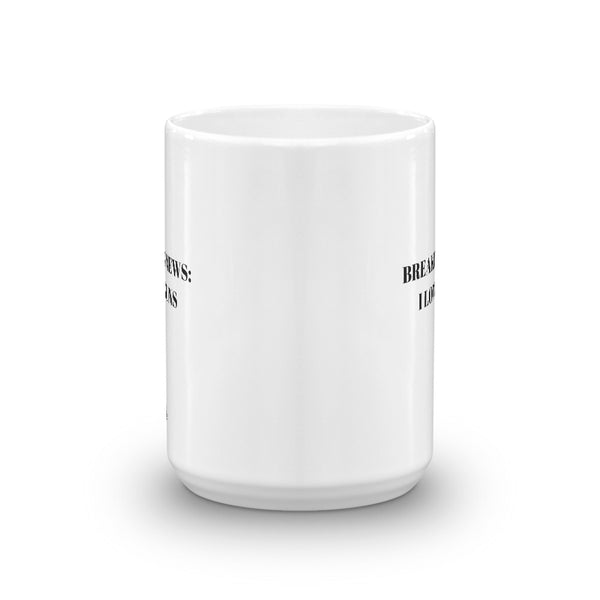 Breaking News: I Love Guns Mug
