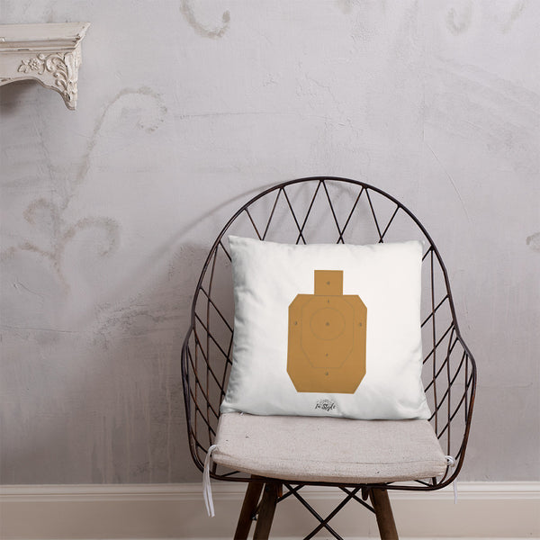 Firearms Stole My Money Dry Fire Pillow, IDPA Style Target