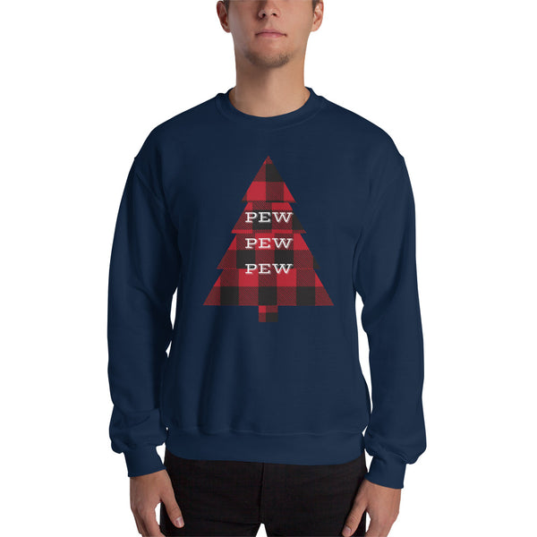 Pew Pew Pew Christmas Men's Sweatshirt