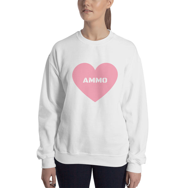Ammo Love in Pink Sweatshirt