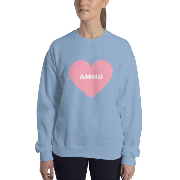 Ammo Love in Pink Sweatshirt