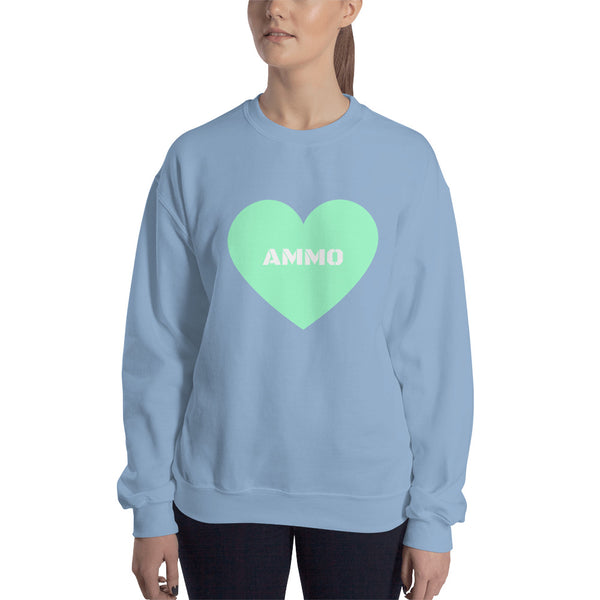 Ammo Love in Mint Sweatshirt