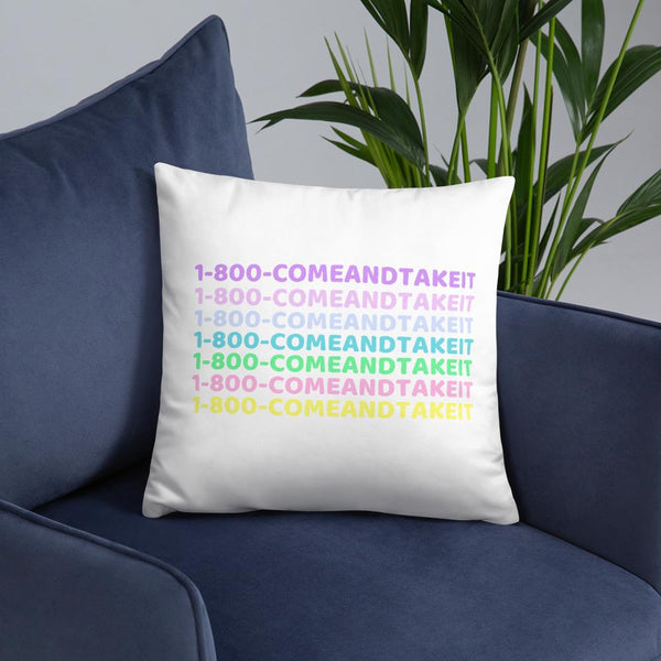 1-800-COMEANDTAKEIT Dry Fire Pillow