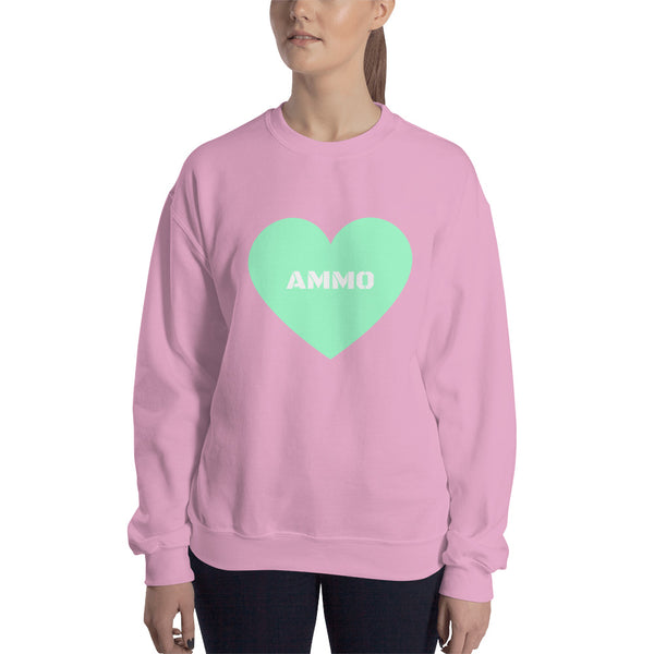 Ammo Love in Mint Sweatshirt