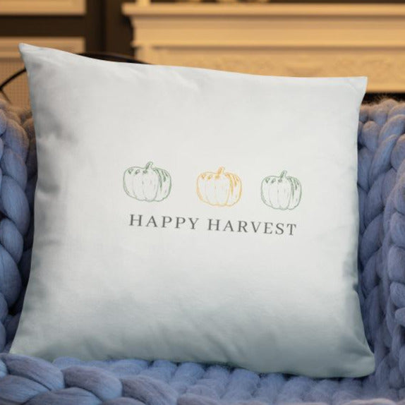 Happy Harvest Dry Fire Pillow Case