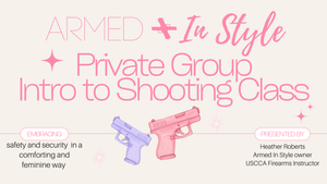 Private Group Intro To Shooting Class