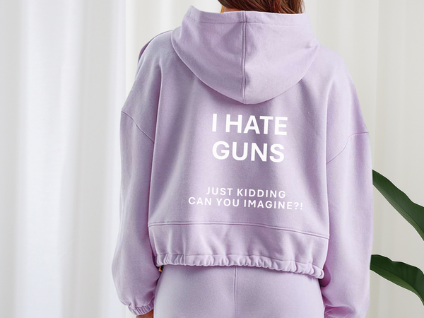 JK Cropped Hoodie