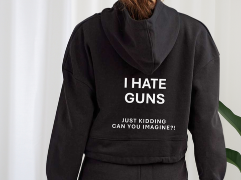 JK Cropped Hoodie