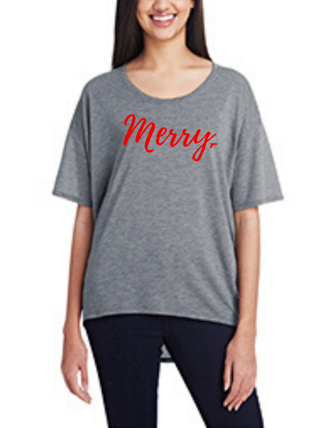 Merry, Women's Hi-Lo Freedom Shirt