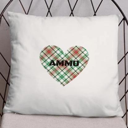 Holiday Ammo Love Dry Fire Pillow Case