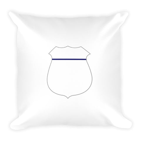 Thin Blue Line Badge Dry Fire Pillow Case