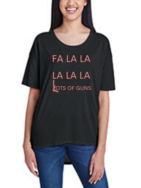 Fa La La, Women's Hi-Lo Freedom Shirt
