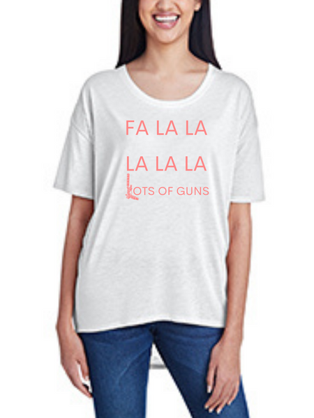 Fa La La, Women's Hi-Lo Freedom Shirt