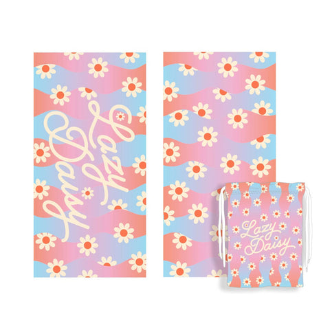 Lazy Daisy Cute Quick Dry Beach Towel