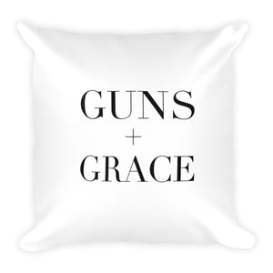 Guns + Grace Dry Fire Pillow Case