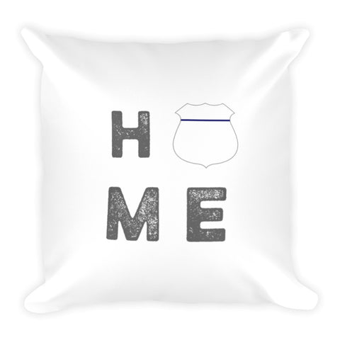 Home Thin Blue Line Dry Fire Pillow Case