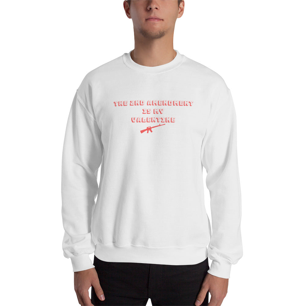 The 2nd Amendment is My Valentine, Men;s Sweatshirt