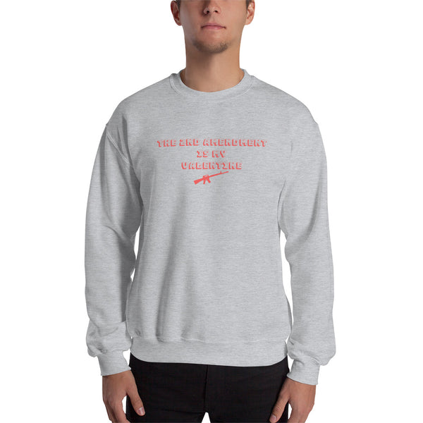 The 2nd Amendment is My Valentine, Men;s Sweatshirt