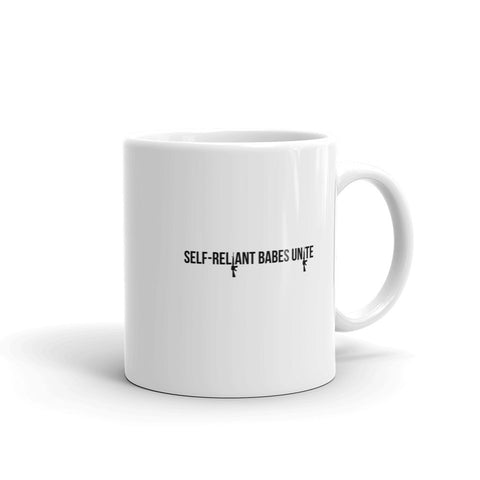 Self-Reliant Babes Unite Mug