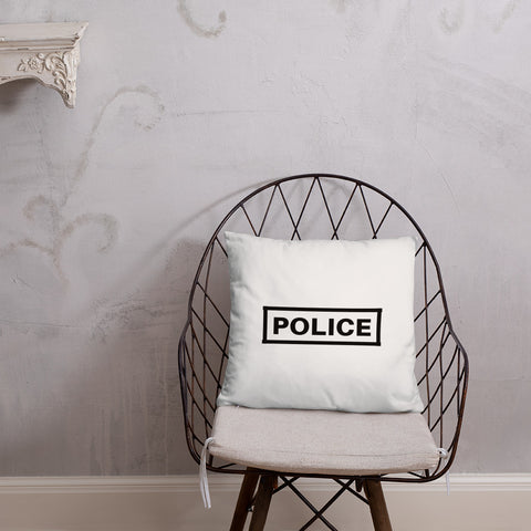 Police Label Dry Fire Pillow