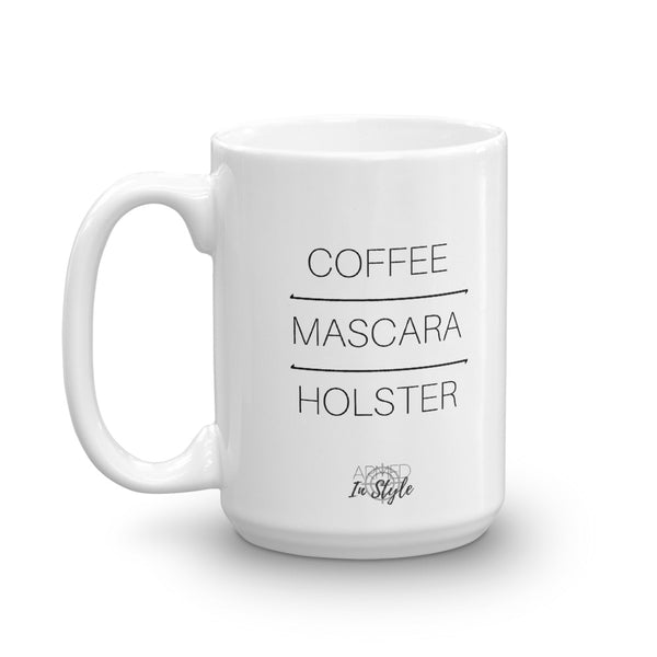 Coffee Mascara Holster Mug