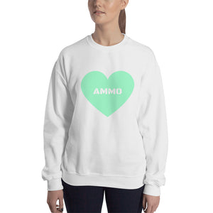 Ammo Love in Mint Sweatshirt