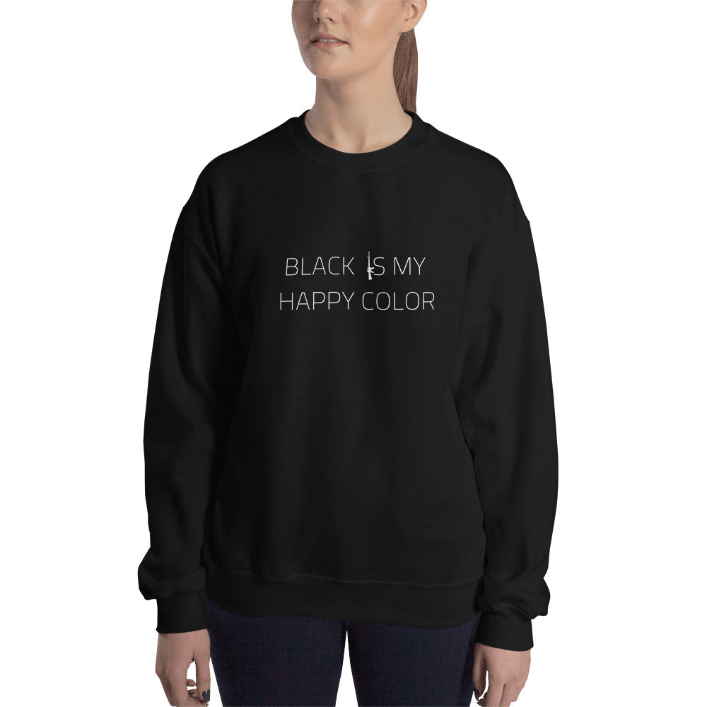 Black is My Happy Color Sweatshirt