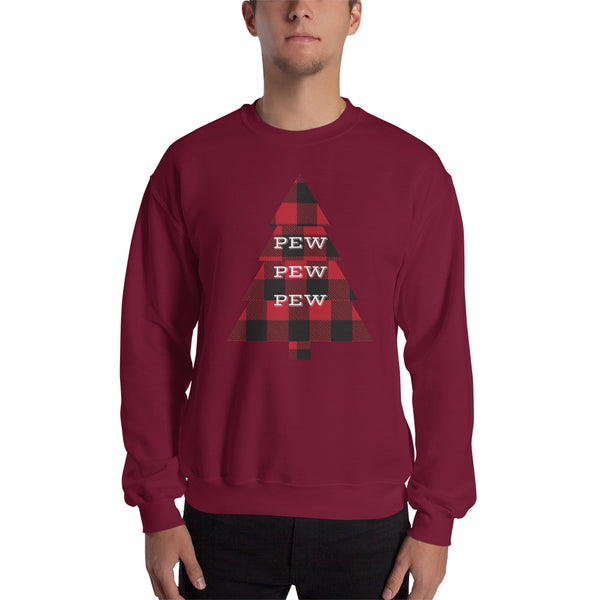 Pew Pew Pew Christmas Men's Sweatshirt