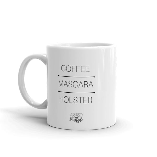 Coffee Mascara Holster Mug