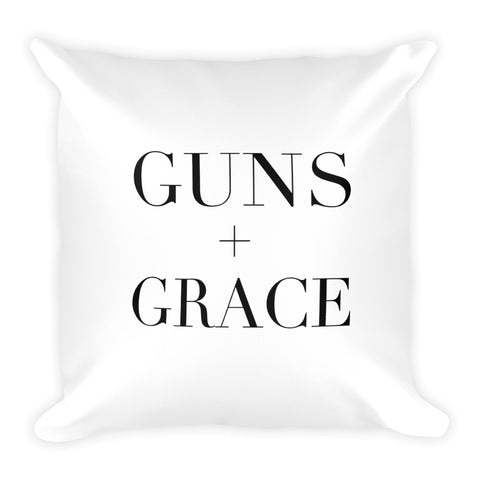 Guns + Grace Dry Fire Pillow
