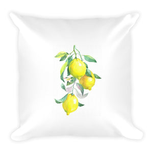 Fresh Lemons Dry Fire Pillow