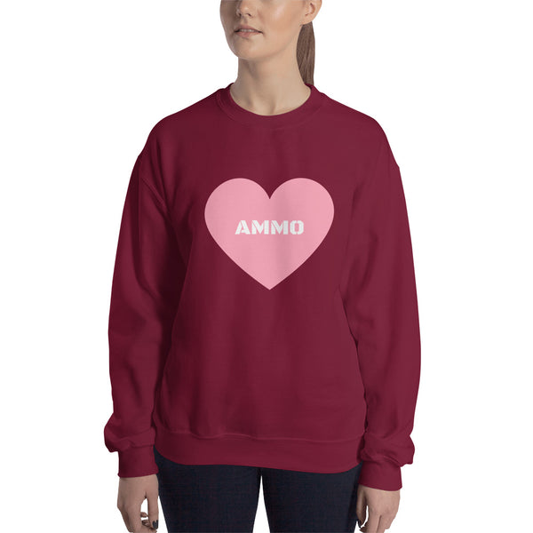 Ammo Love in Pink Sweatshirt